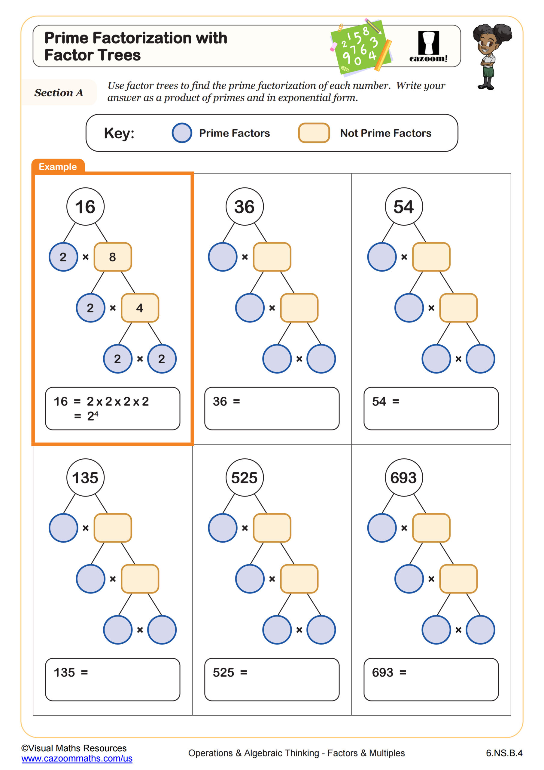 Factor Tree
