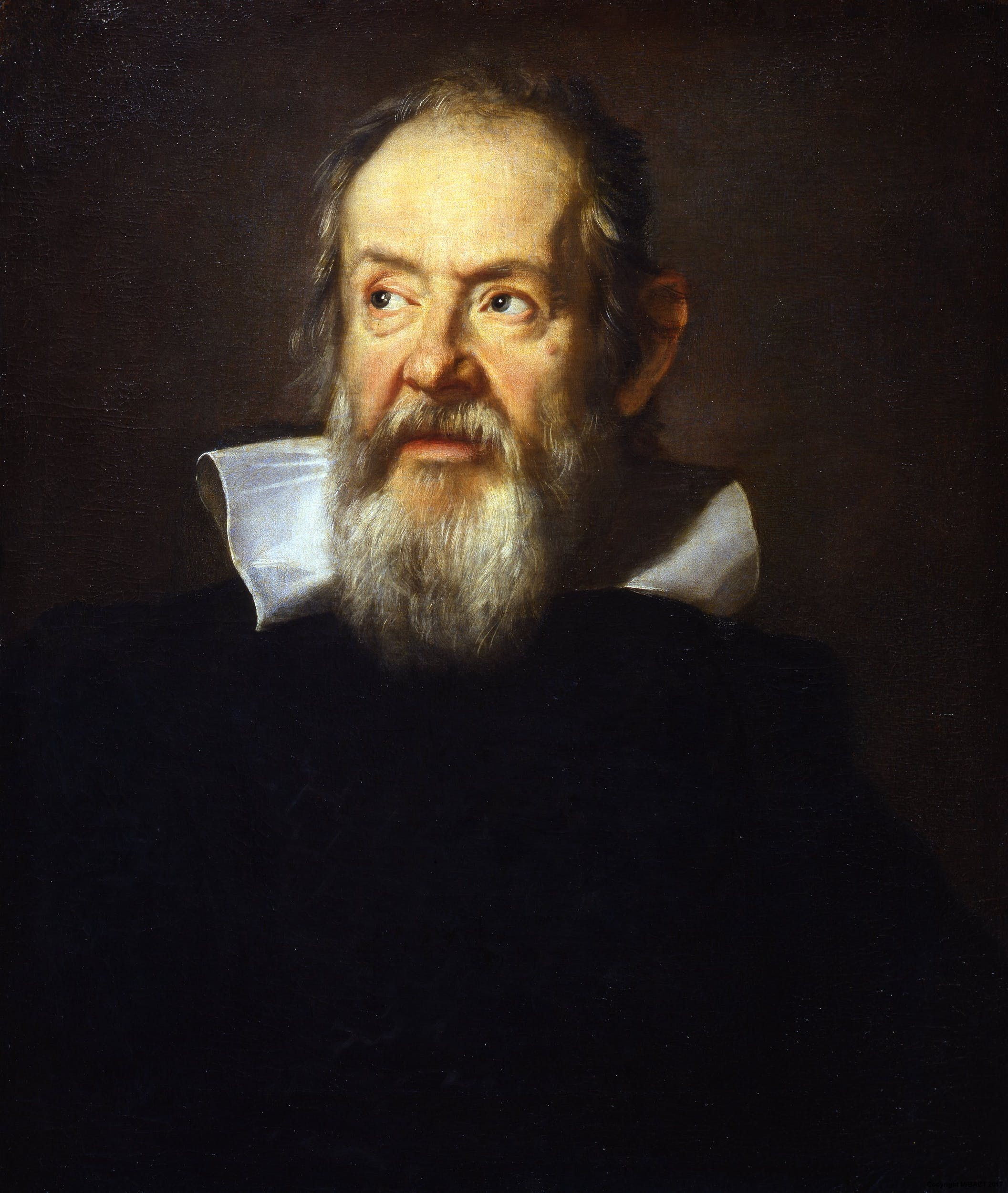 Figura 1: Ritratto storico di Galileo Galilei, padre del metodo scientifico moderno